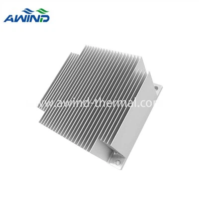 Suure suurusega AL 6063 Pin Fin Heat Sink