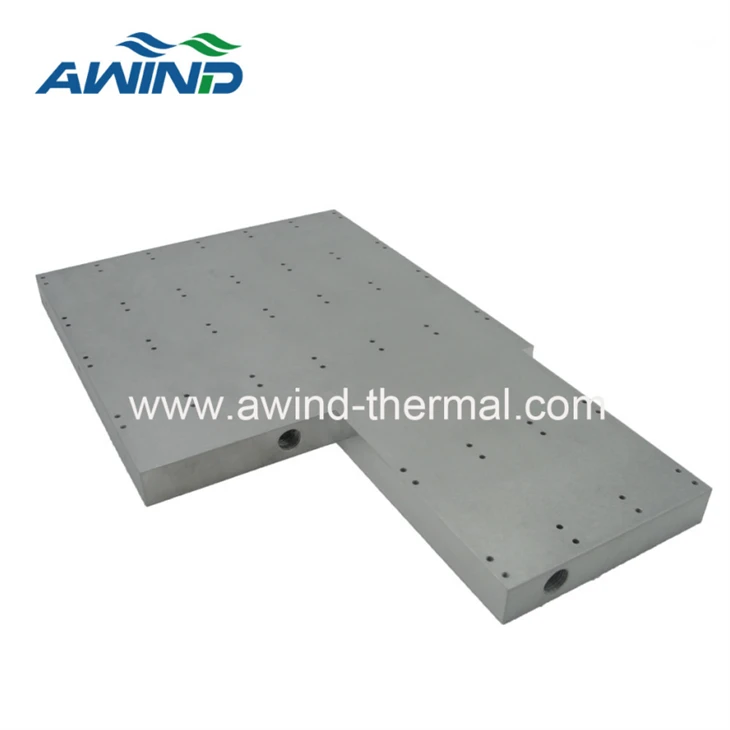 Friction stir welding water cold plate